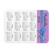 2018 Aangepaste Paarse mini-koelkast Magnet Magneet (Horizontaal)