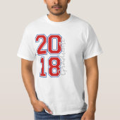 2018 Afstuderen jaar T-shirt (Voorkant)