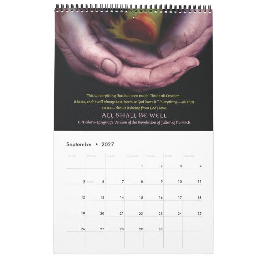 2018 Agenda AN ANAMCHARA STEMPLER Kalender (Sep 2027)