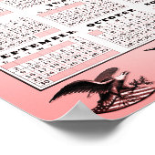 2018 All American Calendar Poster (Hoek)