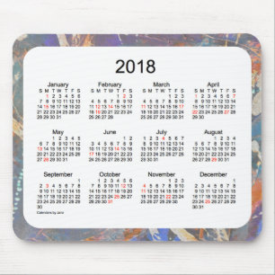 2018 Art Calendar van Janz Muismat