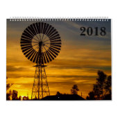 2018 Australische zonsondergang kalender (Hoes)