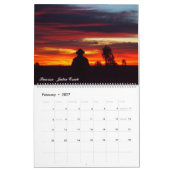 2018 Australische zonsondergang kalender (Feb 2027)
