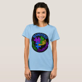 2018 Barefoot Autism Challenge T-Shirt (Voorkant volledig)
