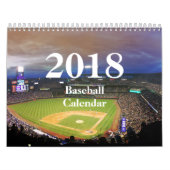 2018 Baseball Calendar-HAMbyWhiteGlove Kalender (Hoes)