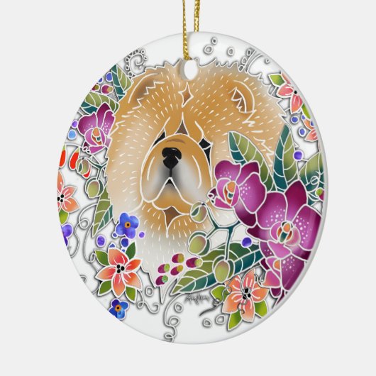 2018 Beperkt Chow Ornament TUIN DANS (Links)