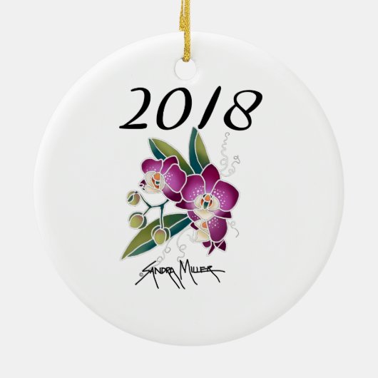 2018 Beperkt Chow Ornament TUIN DANS (Achterkant)