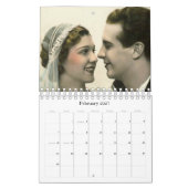 2018 Brides en kamers van de 20e eeuw Kalender (Feb 2027)