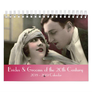 2018 Brides en kamers van de 20e eeuw Kalender