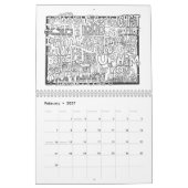 2018 CALENDAR-kleurscripts Kalender (Feb 2027)