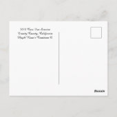 2018 Carr Fire Sunrise... Briefkaart (Achterkant)