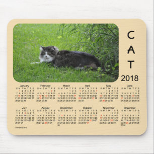 2018 Cat Holiday Agenda van Janz Muismat