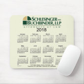 2018 Custom Design Business Calendar van Janz Muismat (Met muis)