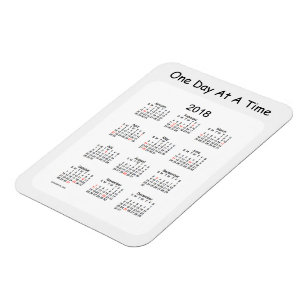 2018 Eén dag voor één keer rookagenda van Janz Magneet