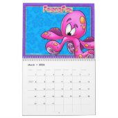 2018 FriendFish Calendar cartoon Kalender (Mar 2026)