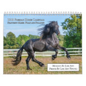 2018 Friesian Mare, Foal and Stallion Calendar Kalender (Hoes)
