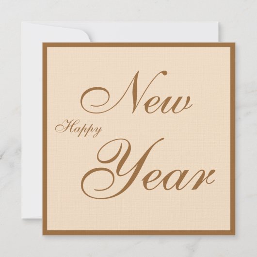 2018 ~ Gelukkig nieuwjaar Kaart (Voorkant)