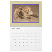 2018 Golden Retriever Puppy Calendar Kalender (Mar 2027)