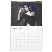 2018 Gothic Girls Agenda Kalender (Feb 2027)