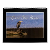 2018 Great Blue Heron Calendar van Thomas Minutolo Kalender (Hoes)