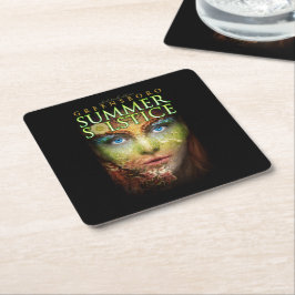 2018 Greensboro Summer Solstice Festival Souvenir Kartonnen Onderzetters