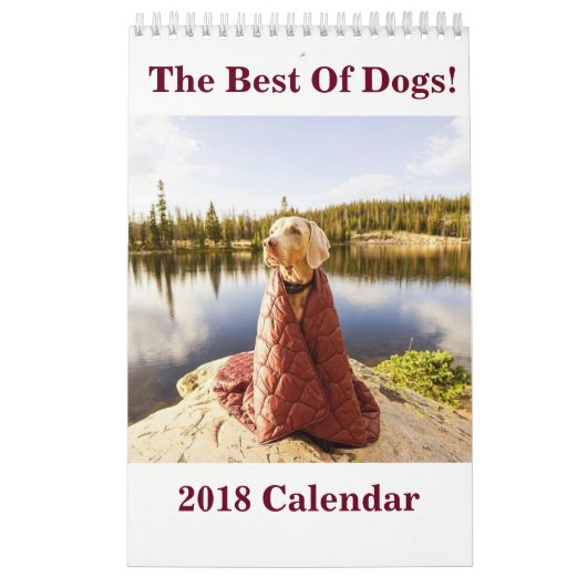 2018 Het beste van honden! Agenda Kalender (Hoes)