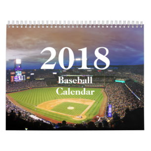 2018 Honkbal Agenda-HAMbyWhiteGlove Kalender