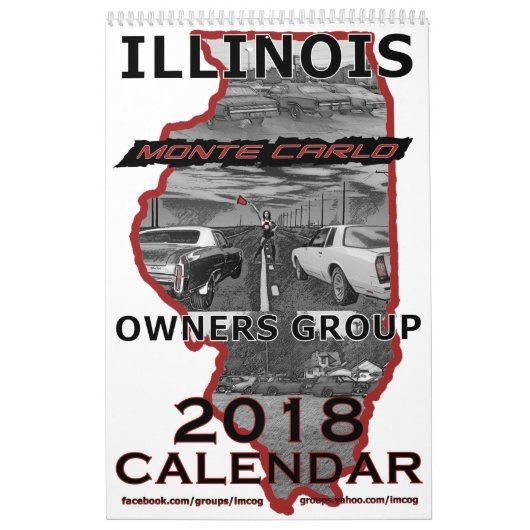 "2018" Illinois Monte Carlo OOwnership Group Calen Kalender (Hoes)