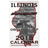 "2018" Illinois Monte Carlo OOwnership Group Calen Kalender (Hoes)
