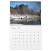 2018 Inspirerend kalenderfoto's met offertes Kalender (Feb 2027)