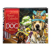 2018 Jaar van de hond, Hawaii Kalender (Hoes)