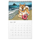 2018 Jaar van de hond, Hawaii Kalender (Mar 2027)