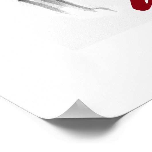 2018 Jaar van het schilderen van de Dog-inkt 3 Pos Poster (Hoek)