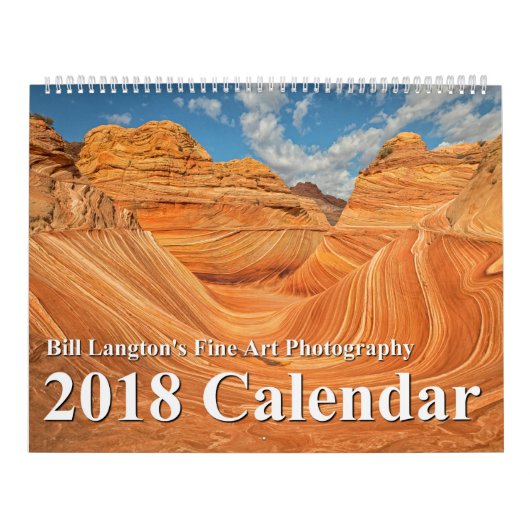 2018 Jaarlijkse Natuur Fotografie Agenda Kalender (Hoes)