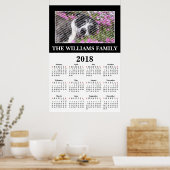 2018 Jouw Favoriete Foto Aangepaste Agenda Poster (Keuken)
