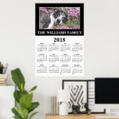 2018 Jouw Favoriete Foto Aangepaste Agenda Poster (Thuiskantoor)