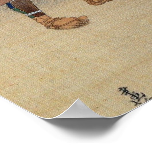 2018 kalender Japanse Samurai Poster (Hoek)