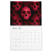 2018 Kalender van schedels (Feb 2027)
