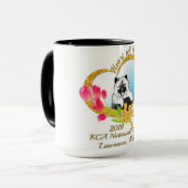 2018 KCA National Ceramic Two tone Coffee Mok (Voorkant links)