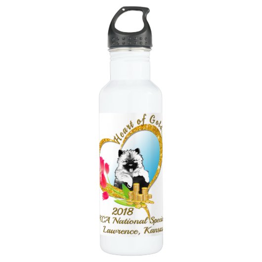 2018 KCA National Water Bottle 24 oz Waterfles (Voorkant)