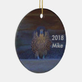 2018 Keramisch Ornament Mike (Rechts)
