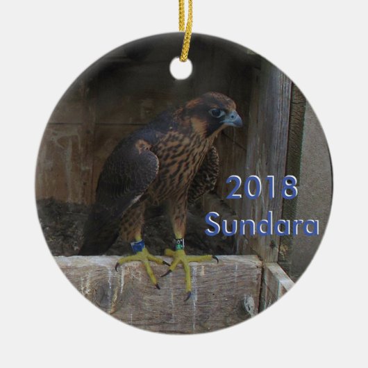 2018 Keramisch Ornament Sundara (Voorkant)