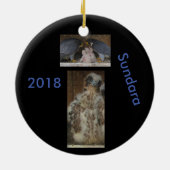 2018 Keramisch Ornament Sundara (Achterkant)