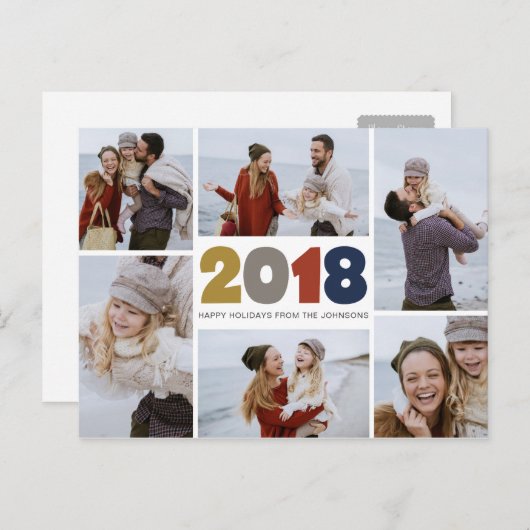 2018 | kleurrijk | BRIEFKAARTEN (Voorkant / Achterkant)