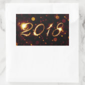 2018 (koplampen) rechthoekige sticker (Tas)