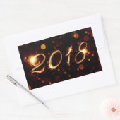 2018 (koplampen) rechthoekige sticker (Envelop)