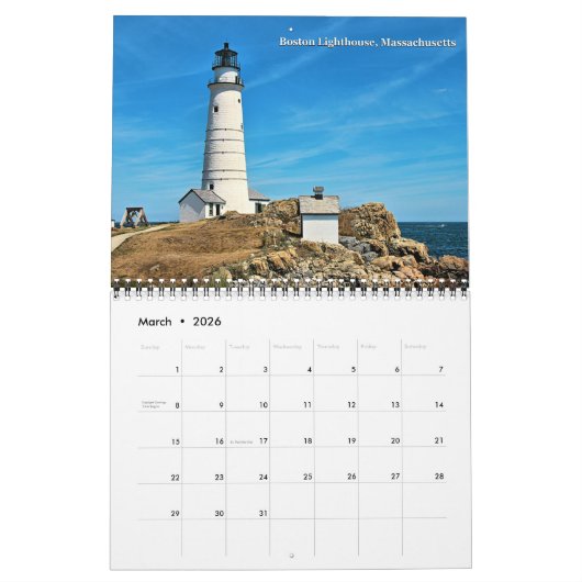 2018 LighthouseGuy.com Lighthouse Calendar Kalender (Mar 2026)