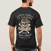2018 Looter Reunion Cruise Dark T-Shirt (Achterkant)