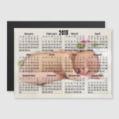 2018 Magnetische persoonlijke foto van agenda (Voorkant / Achterkant)