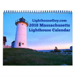 2018 Massachusetts Lighthouse Calendar Kalender
